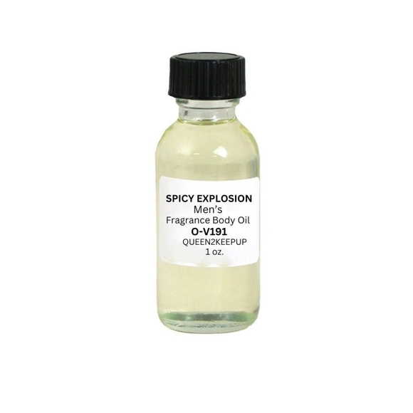 Queen2KeepUp Boutique Other - Spicy Explosion (Men) Body Oil 1 oz Fragrance All Natural Scent